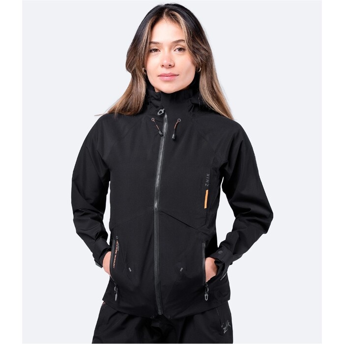 2024 Zhik Mujer Ins200 Chaqueta Costera Jkt-0210-w-blk - Negro